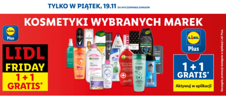 Promocja kosmetyczna od Lidl Polska.