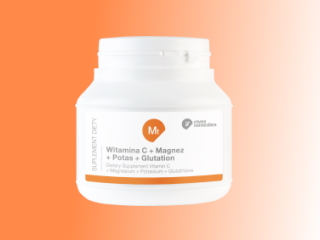 Suplement diety Witamina C + Magnez + Potas + Glutation.