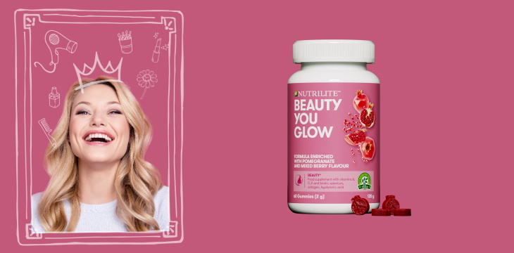 Nutrilite™ wprowadza Beauty You Glow – poręczny suplement, który potrafi rozpalić naszą wewnętrzną iskrę!