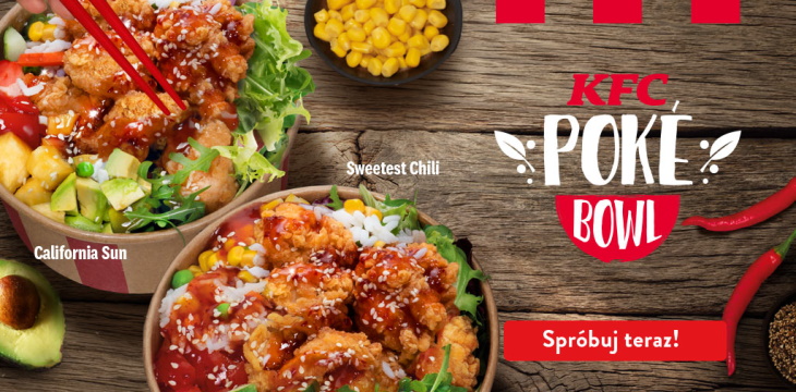 Już dziś poczuj letnie smaki Poké Bowl w KFC