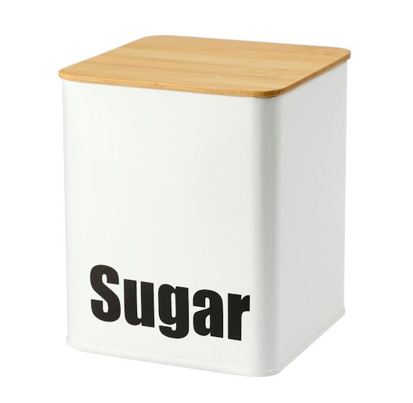 Pojemnik metalowy INSPIRIO Sugar art 20458 biały