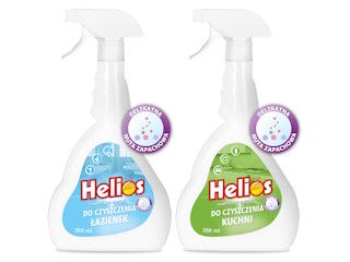 Mleczka w sprayu Helios do czyszczenia kuchni i łazienki – NOWOŚĆ Z delikatną nutą zapachową!