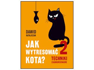 Nowość wydawnicza "Jak wytresować kota 2. Techniki zaawansowane" Dawid Ratajczak.