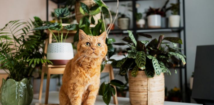 Te rośliny są trujące dla kotów.