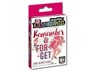 Recenzja kart edukacyjnych Kieszonkowiec angielski „Remember & Forget”.