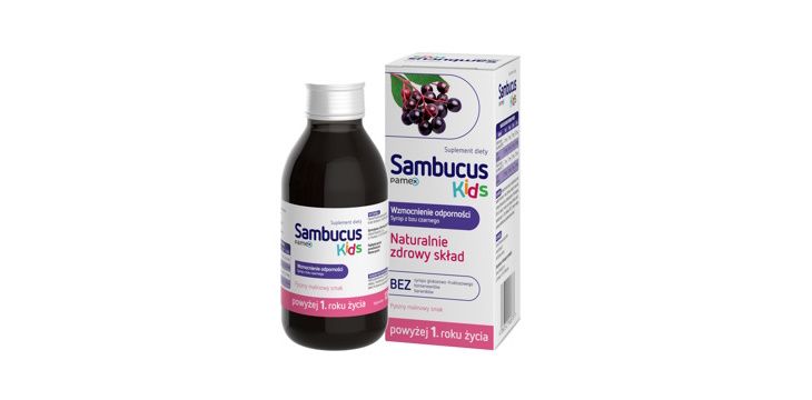 Sambucus Kids - nie daj się przeziębieniu.
