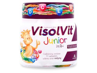 VisolVit Junior Żelki dla zdrowia dziecka.