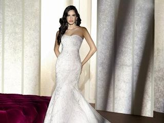 Nowa kolekcja sukien ślubnych La Perle 2012.