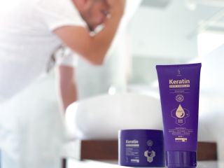 Zestaw DuoLife Keratin Hair Complex Advanced Formula - szampon i odżywka do włosów.