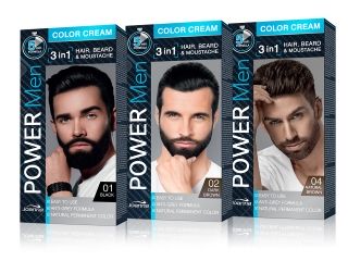 NOWOŚĆ Joanna Power Men Cream Color 3 in 1.