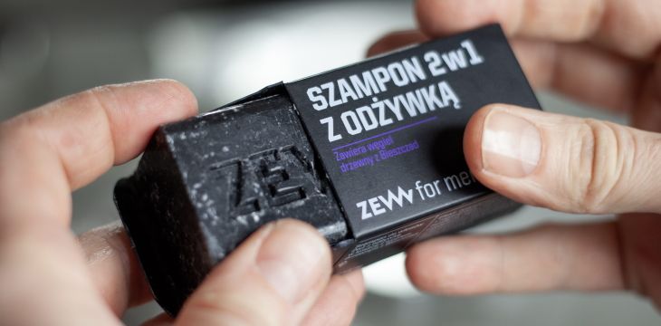 Odkryj nowy szampon do włosów 2w1 z odżywką ZEW for men.