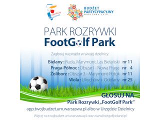 Unikalny projekt sportowo-rekreacyjny dla Warszawy w budżecie obywatelskim.