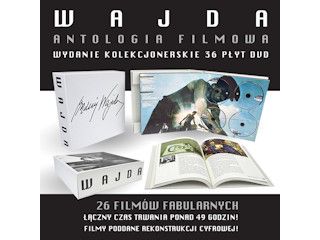 Nowość na DVD - Andrzej Wajda: Antologia filmowa, wydanie kolekcjonerskie (36 DVD).