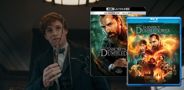 Nowość wydawnicza "Fantastyczne zwierzęta. Tajemnice Dumbledore'a". Filmowa podróż do świata magii od 13 lipca na 4K, Blu-ray i DVD