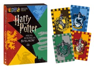 "Harry Potter. Pełna Kolekcja 8 Filmów. Edycja Specjalna z kartami kolekcjonerskimi"