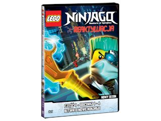 Nowość na DVD "LEGO® Ninjago. Reaktywacja. Część 1".