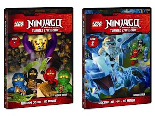 Nowość na DVD "LEGO® Ninjago: Turniej Żywiołów Części 1 i 2".