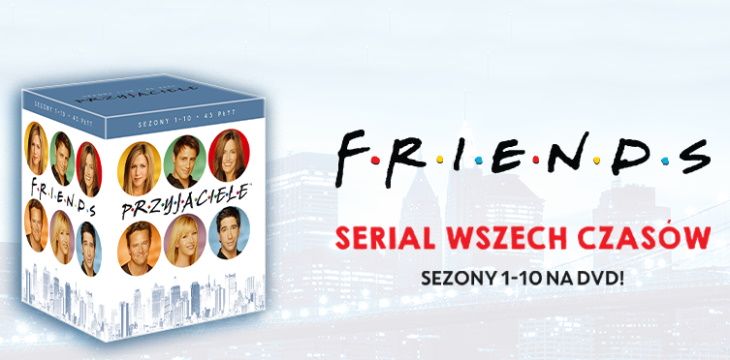 Nowość wydawnicza: serial "Przyjaciele" na DVD.