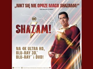 Nowość wydawnicza - superprodukcja DC - SHAZAM! Już na 4K UHD Blu-ray, Blu-ray 3D, Blu-ray i DVD!