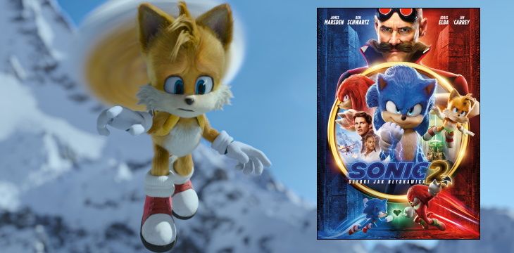 Nowość wydawnicza DVD "Sonic 2. Szybki jak błyskawica". SUPERSZYBKI NIEBIESKI JEŻ POWRACA JUŻ 26 PAŹDZIERNIKA NA DVD!
