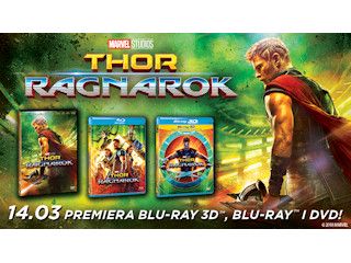 Nowość na DVD i Blu-ray - Thor Ragnarok.