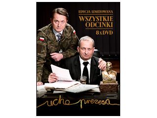 Nowość na DVD „Ucho Prezesa” (Wszystkie odcinki, 8 x DVD).