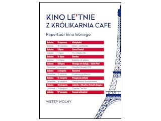 Kino Le'tnie w Królikarnia Cafe w Warszawie.