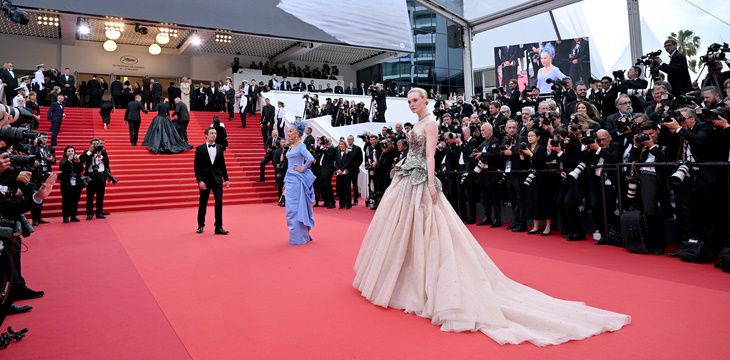 Największe gwiazdy światowego kina na festiwalu filmowym w Cannes w kreacjach polskiej projektantki.