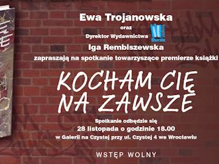 Spotkanie z Ewą Trojanowską we Wrocławiu.