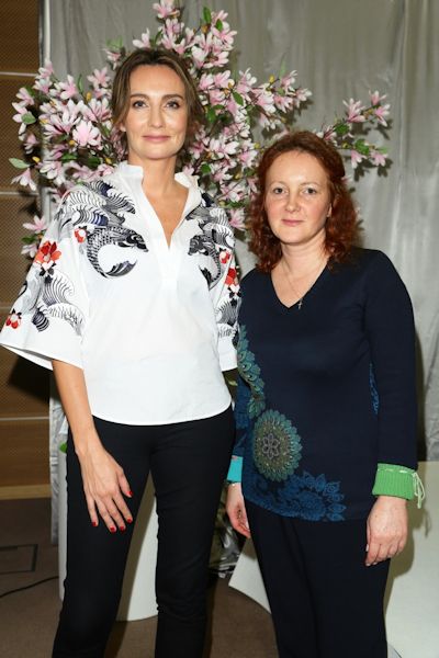 Dominika Kulczyk i Joanna Luberadzka-Gruca
