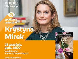 Spotkanie z Krystyną Mirek w Krakowie.
