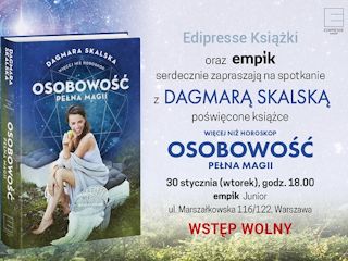 Spotkanie autorskie z Dagmarą Skalską w Warszawie.