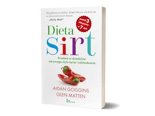 Nowość wydawnicza "Dieta SIRT" Aidan Goggins, Glen Matten.