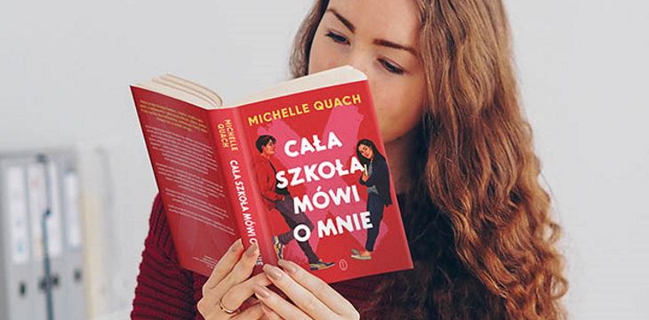 Nowość wydawnicza "Cała szkoła mówi o mnie" Michelle Quach