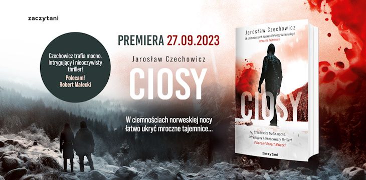 Nowość wydawnicza "Ciosy" Jarosław Czechowicz