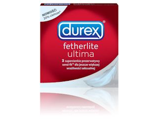 Wyjątkowy i bezpieczny seks z Durex Fetherlite Ultima.