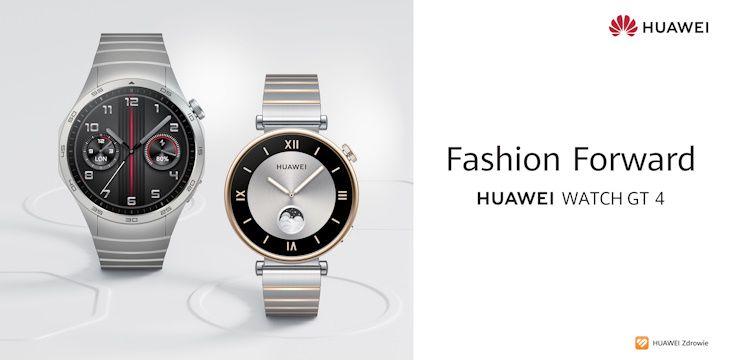 Smartwatche Huawei szerzej dostępne.
