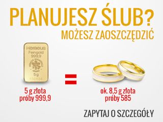Złoty pomysł na ślub z Mennicą Wrocławską.