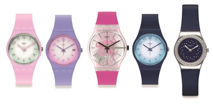 Zegarki Swatch - wybierz kolor dla siebie.
