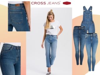 Denim for life. Play with it. Welcome to Cross Jeans.