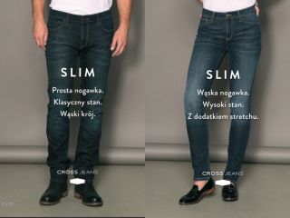 Spodnie Slim Fit! Denim for life. Play with it. Welcome to Cross Jeans 