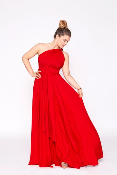 Infinity Dress red