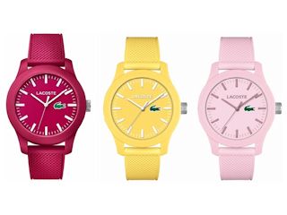 Nowe modele zegarków Lacoste - wiosna 2015.