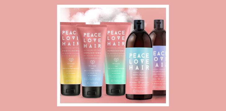 Poznaj nową linię Barwa Peace Love Hair.