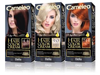 Podwójna ochrona koloru z Cameleo Permanent Hair Color Cream.