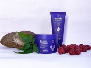 Keratin Hair Complex Advanced Formula Shampoo oraz DuoLife Keratin Hair Complex Advanced Formula Conditioner.