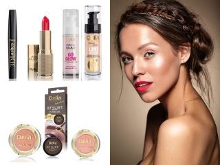 Promienna skóra i naturalny glow w makijażu od Delia Cosmetics.