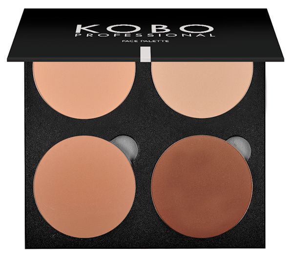 KOBO PROFESSIONAL MINERAL SERIES 4X FACE PALETTE 10 SIMPLE BEAUTY