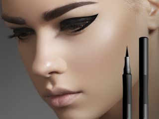 Czarny eyeliner - LAMBRE CLASSIC EYELINER GLAMOUR.