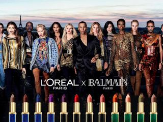 L’Oréal Paris X Balmain prezentują limitowaną kolekcję 10 szminek Color Riche.